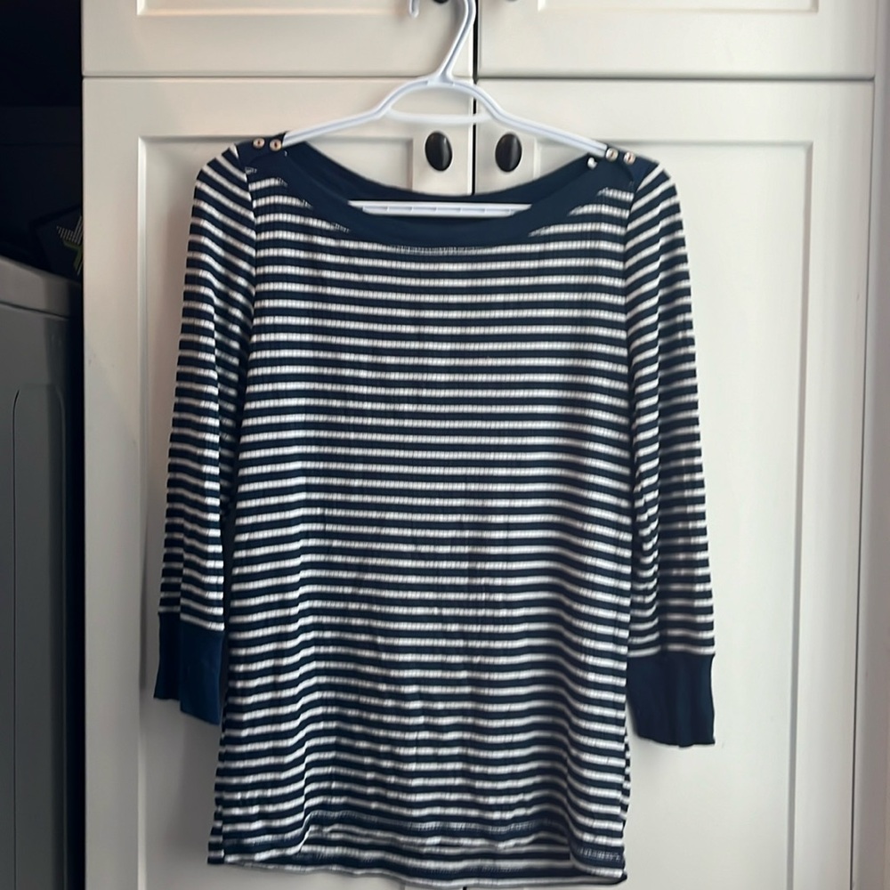 3/4 sleeve shirt from Anthropologie. Size M
